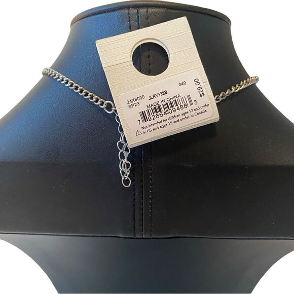 Awesome Faux Turquoise Horn Pendant Necklace. - Picture 5 of 5